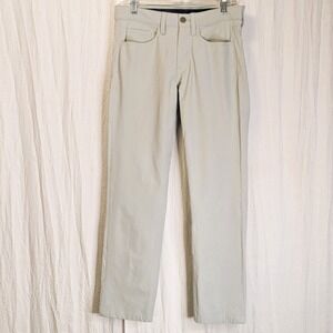 Vineyard Vines Performance On-The-Go Pants Mens 28x30 Light Gray